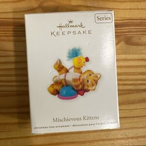 Mischievous Kittens Series #13 Hallmark Keepsake Ornament 2011